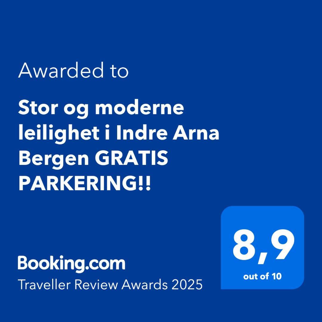 Stor Og Moderne Leilighet I Indre Arna Bergen Gratis Parkering!! Eksteriør billede